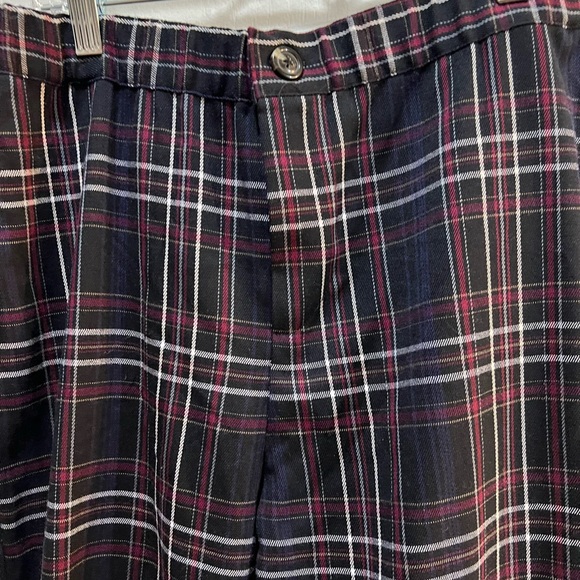 NWT ❤️ Jofit Plaid Women’s Pants - Black and Red - Picture 2 of 5